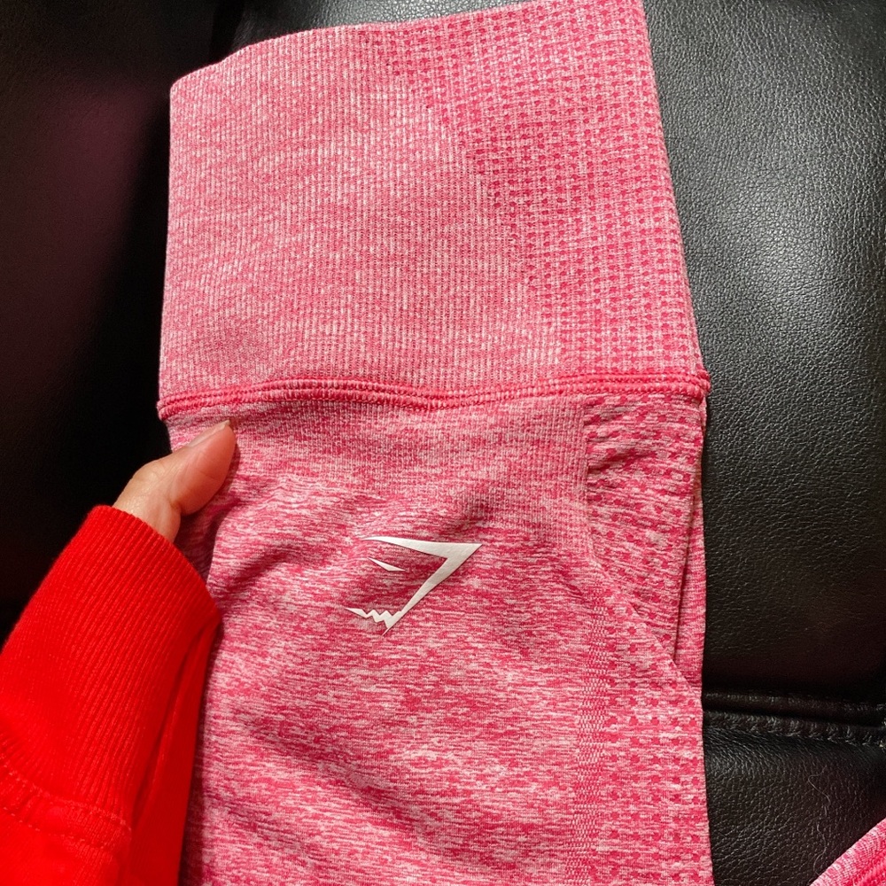 Gymshark Seamless Leggings Pink XS